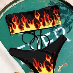 Fire band-A swimsuit set